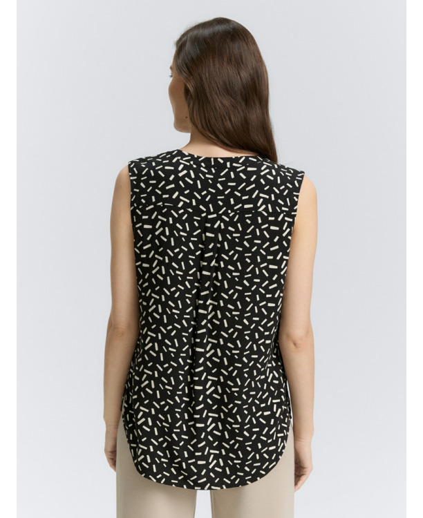 Blouse met stropdas