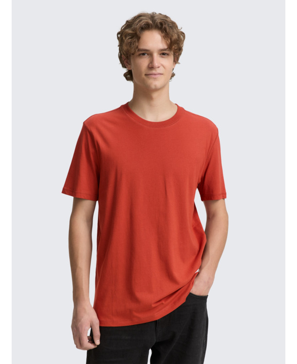 Basic T-shirt in effen kleuren