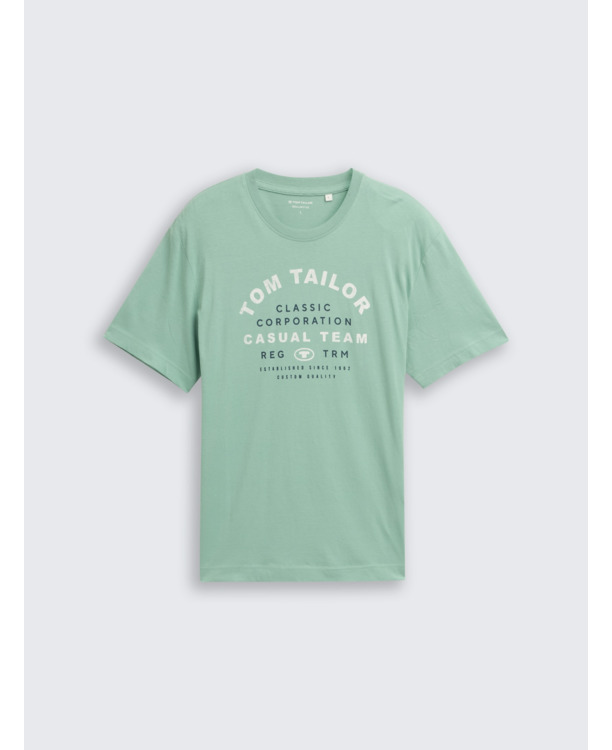 T-shirt met logo-opdruk