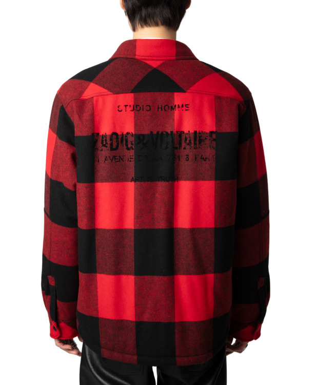 TROP WOOL PADDED CHECK