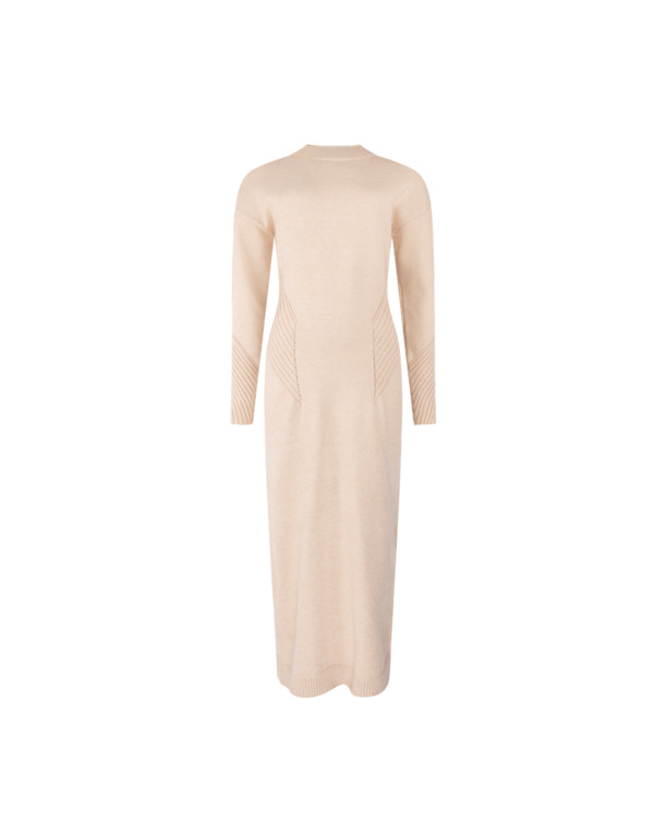 Aaiko Dames jurk cream viscose mix