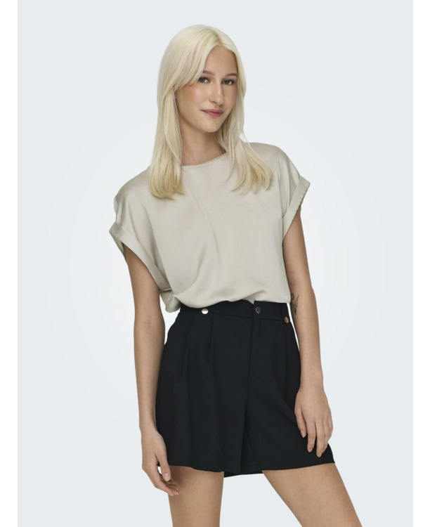 Regular Fit O-Neck Short Sleeves (S/S) O-hals top met korte mouwen voor de vrouwelijke stijl