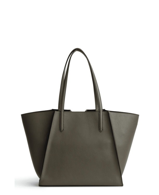 LE BORDERLINE GRAINED LEATHER