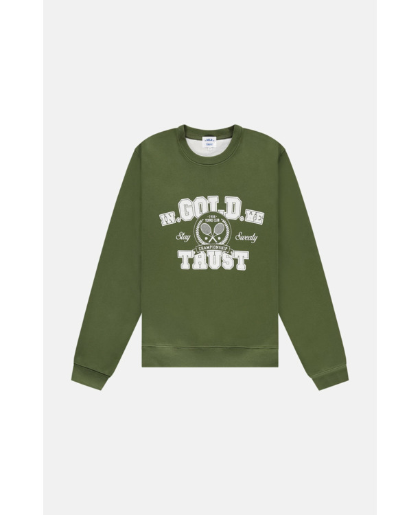 The Tennis Sweater Green Unisex