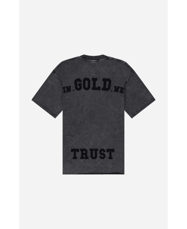 Het Strikte T-shirt Grijs Unisex