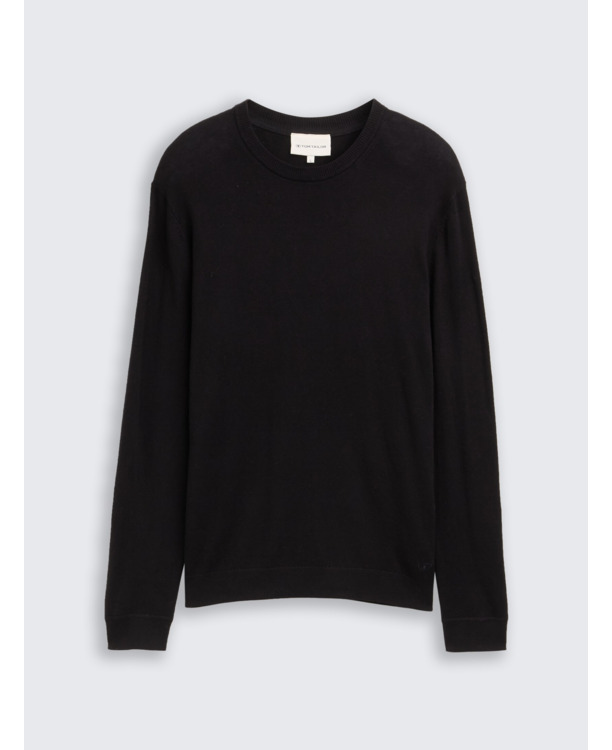 Gebreite trui met kasjmier