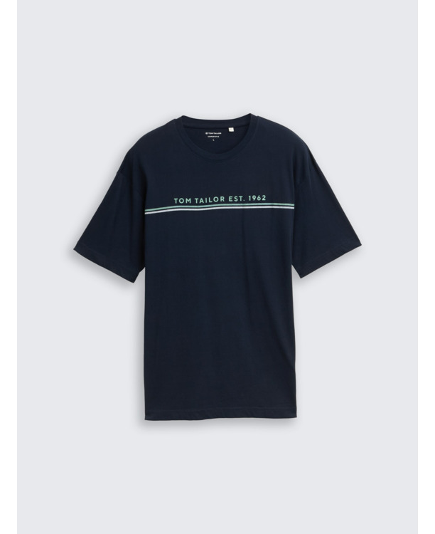 T-shirt met logo-opdruk