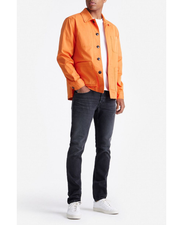 King Essentials The Benjamin Overshirt Oranje