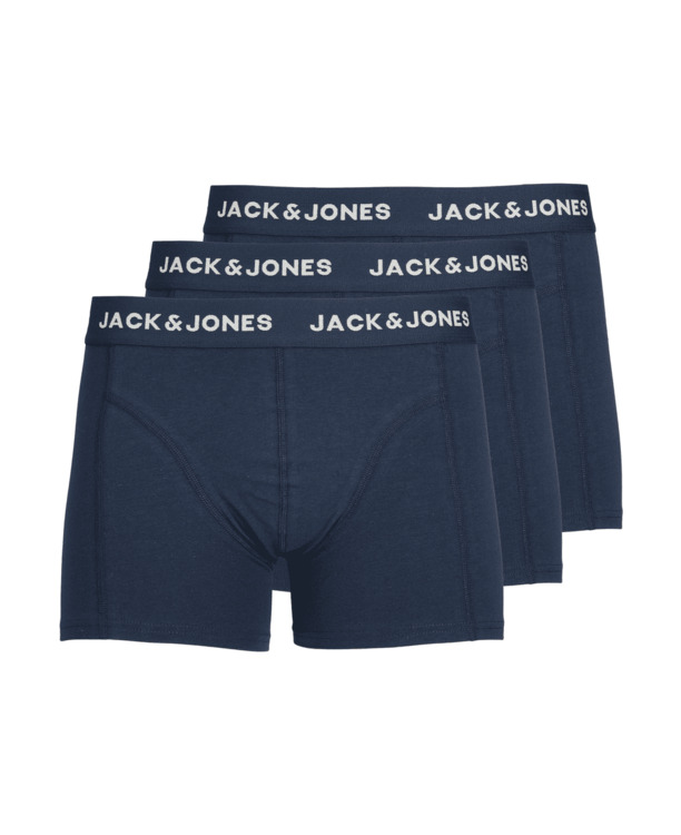 JACANTHONY TRUNKS 3 PACK BLUE