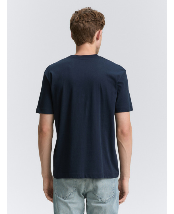 T-shirt met logo-opdruk
