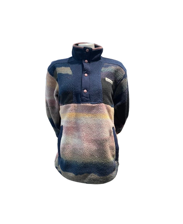 SUNSET CANYON FS PRINTED HALF SNAP