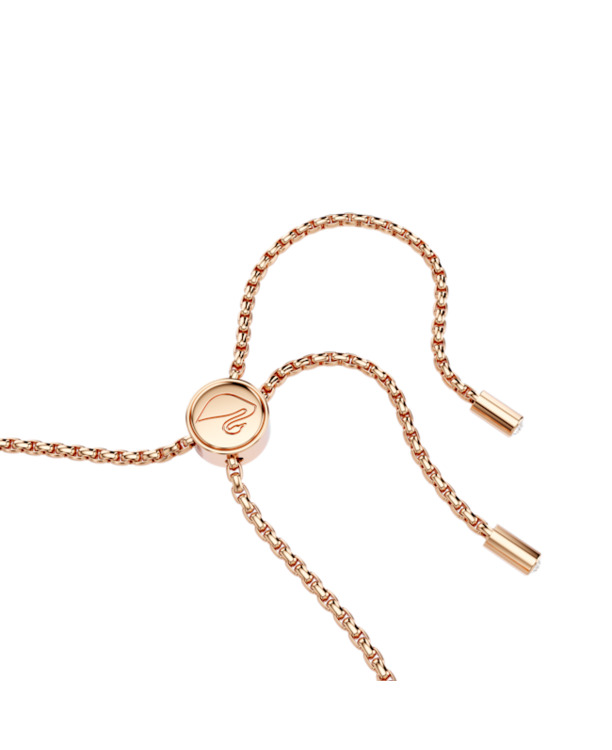 Matrix Tennis Soft Bracelet Rose Gold shiny Red Dark White