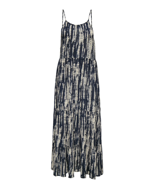 Regular Fit U-Neck Sleeveless (S/L) Lange jurk met U-hals en dunne bandjes voor een dagelijkse stijl