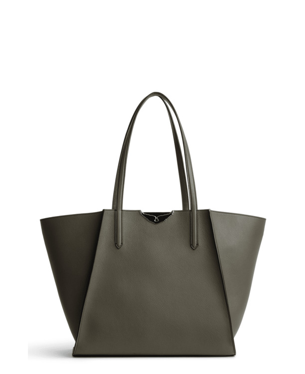 LE BORDERLINE GRAINED LEATHER
