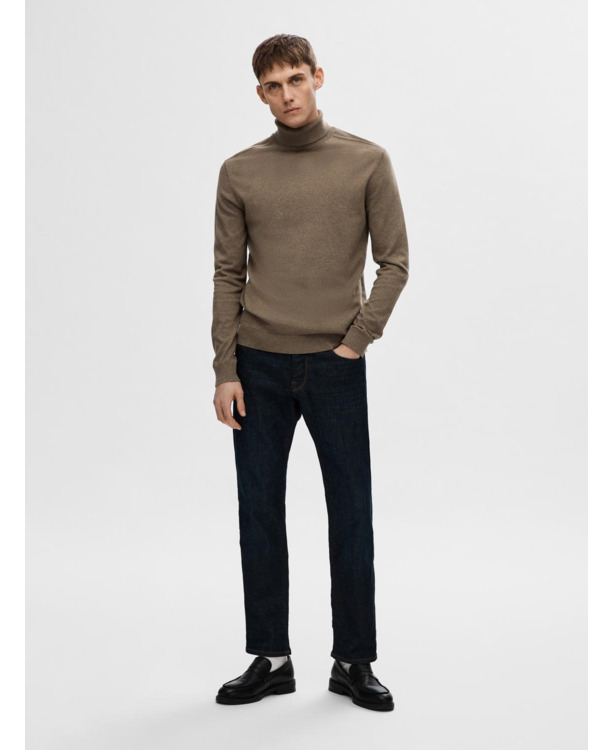 Regular Fit High Neck Cross Over Long Sleeves (L/S)