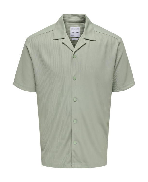 Relaxed Fit Resort Kraag Korte Mouwen (K/M) Heren