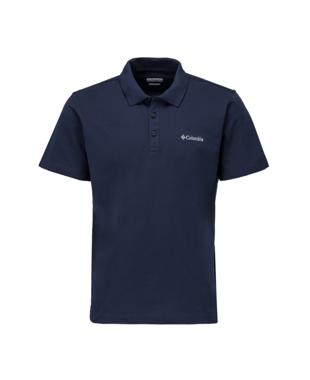Wingard II effen piqué herenpoloshirt