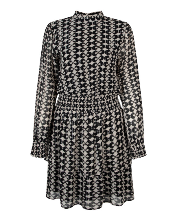 Aaiko Dames jurk zwart viscose