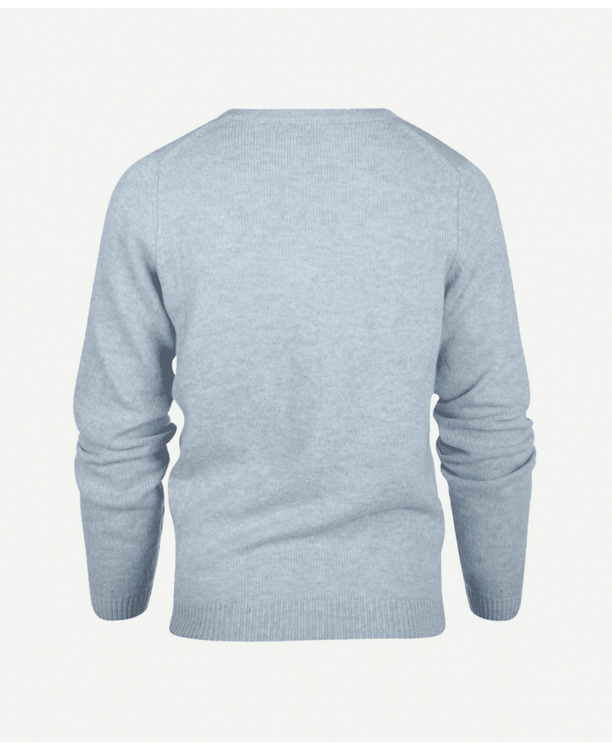 Lambswool V-neck Sweater