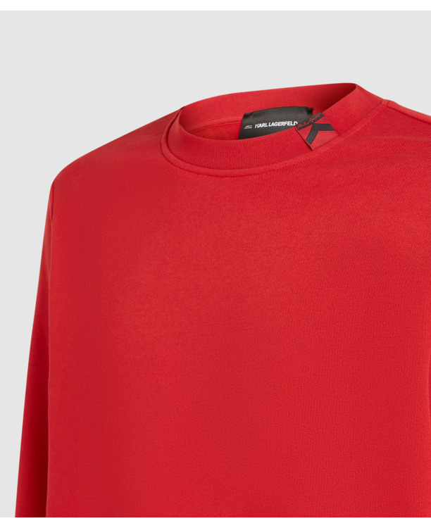 K NECK DETAIL SWEATSHIRT