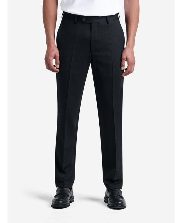 No Label Heren Wasbare Flanellen Wol Overhemd Blauw Toronto