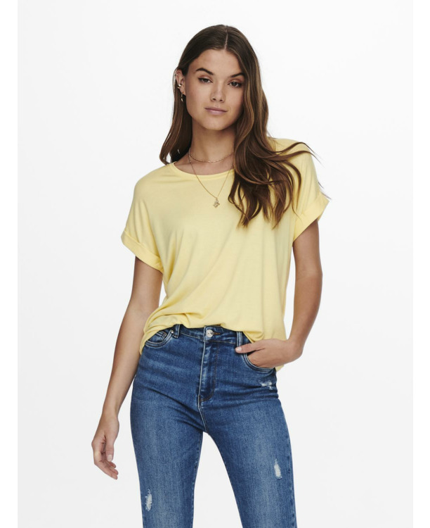 Regular Fit O-Neck Short Sleeves (S/S) Regular fit top met ronde hals en korte mouwen