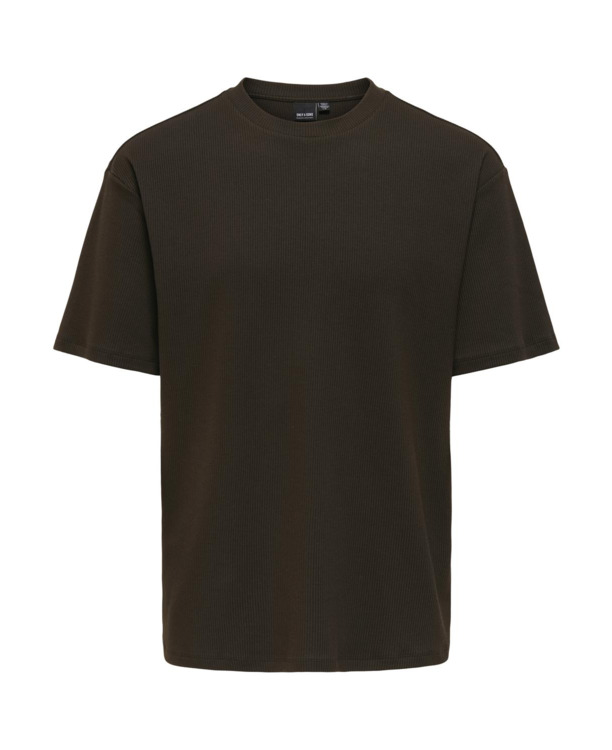 Relaxed Fit O-Hals Korte Mouwen (K/M) Heren