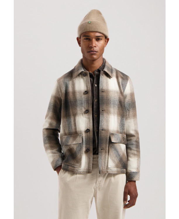 Dstrezzed Heren Overshirt Zwart Key Check