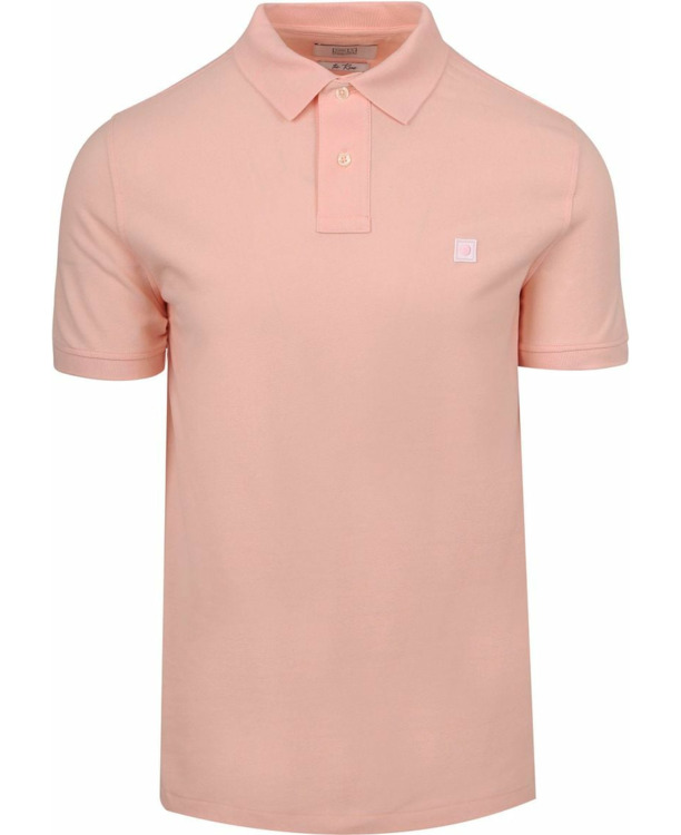 King Essentials The Rene Poloshirt Roze