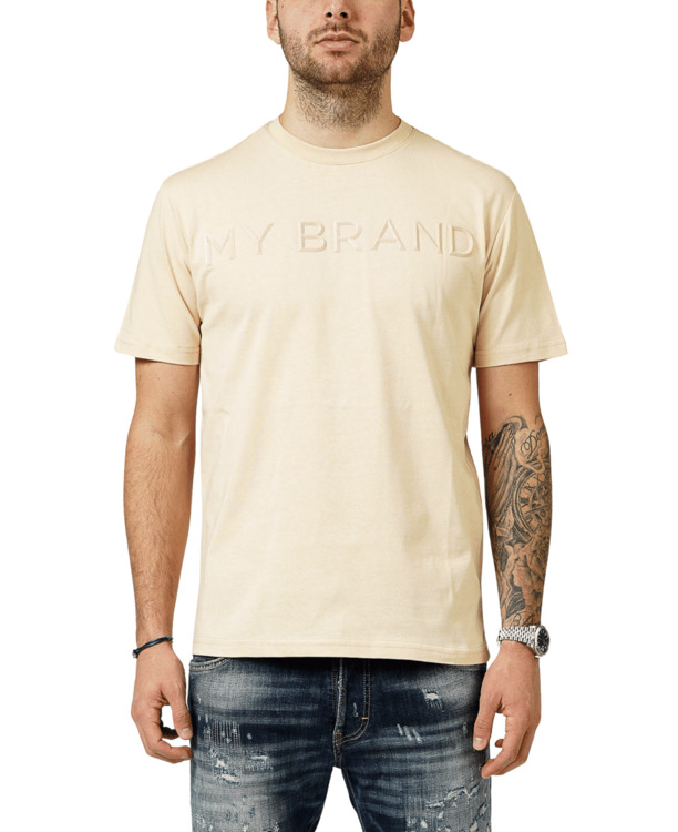 MIJN MERKLOGO KAMELEN T-SHIRT MANNEN