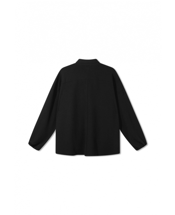 10DAYS Dames overshirt crepe top polyester elastaan