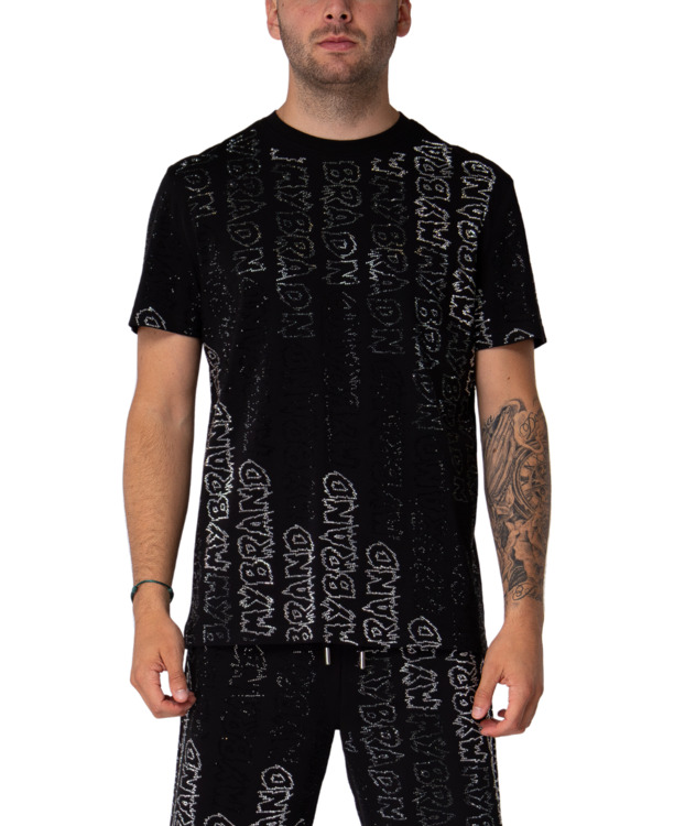 STRASS GRADIENT MB T-SHIRT MANNEN
