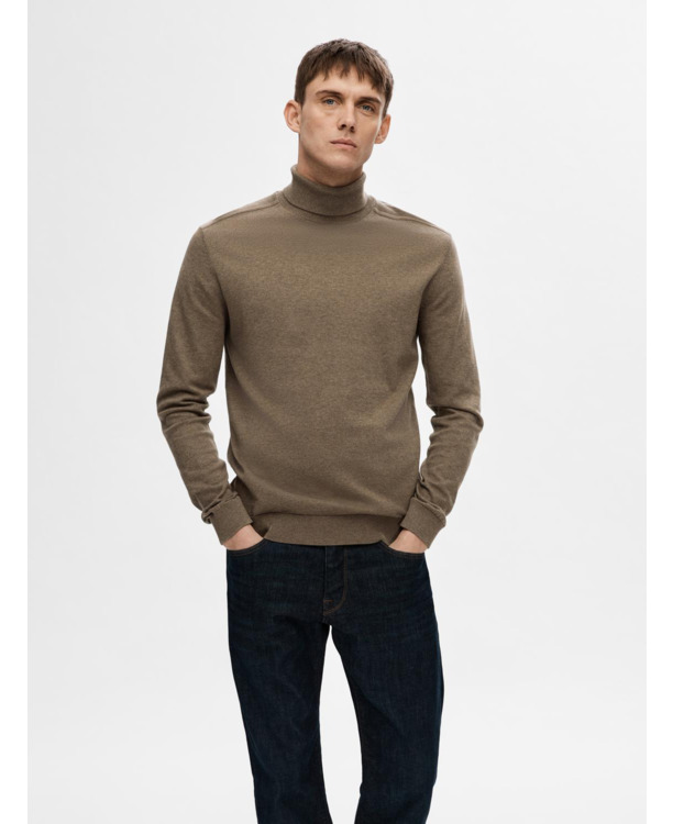 Regular Fit High Neck Cross Over Long Sleeves (L/S)