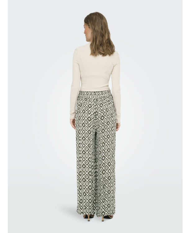 Loose Fit Loose fit broek met riem in de taille