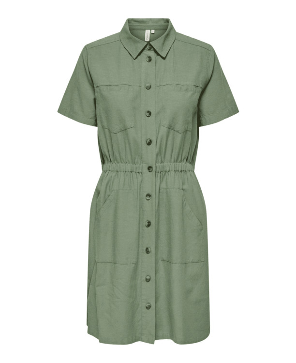 ONLIVY SS POCKETS DRESS WVN CS
