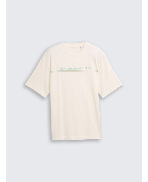 T-shirt met logo-opdruk