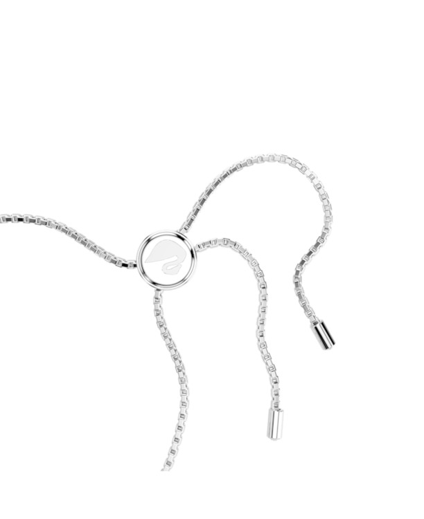 Matrix Tennis Soft Bracelet Rhodium shiny White Crystal