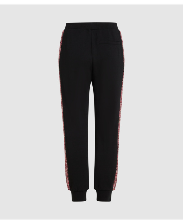 BOUCLE DETAIL SWEATPANTS