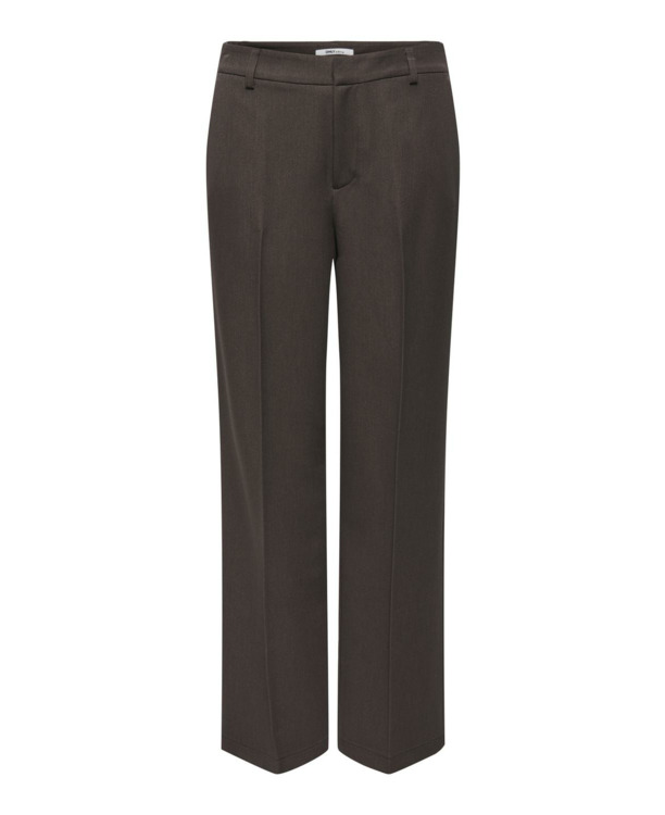 Straight Tapered Fit Broek met wijde pijpen, Straight Tapered Fit en hoge taille