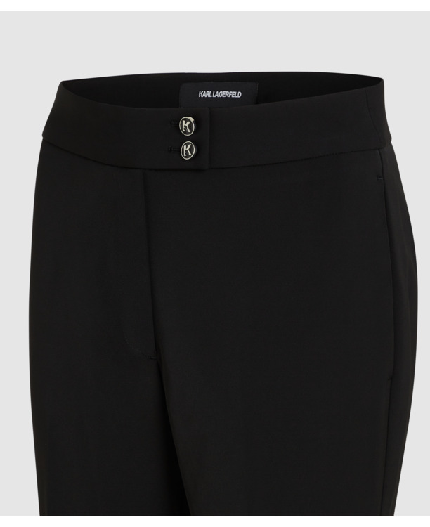 K BUTTON TAILORED PANTS