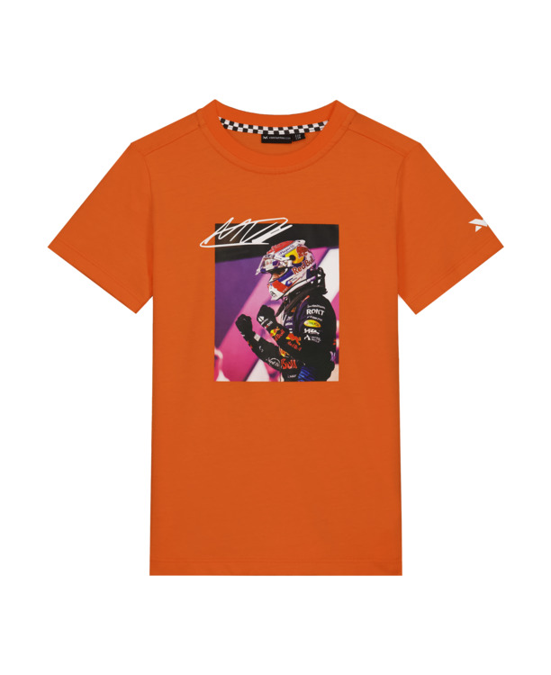 MV Kids - T-shirt Fotoprint - Oranje