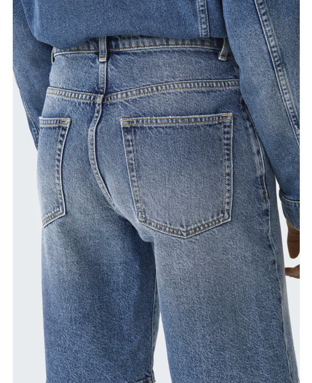 Baggy Fit Denim shorts met middelhoge taille voor dagelijks gebruik
