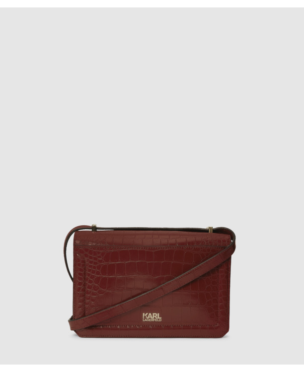 K/EDGE CROCO SHOULDER BAG