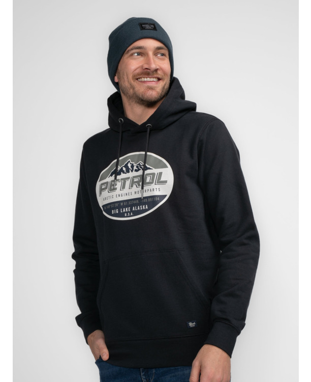Men Sweater Hooded Print