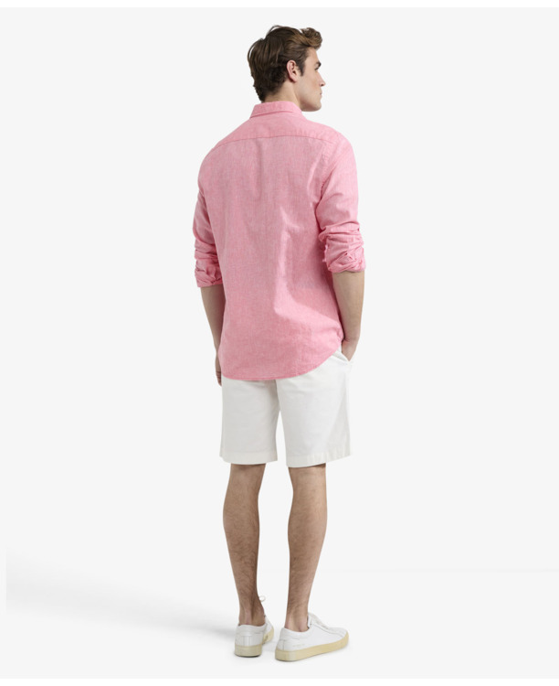 Cotton Linen Shirt Heren