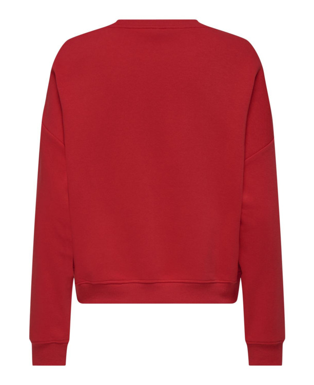 Loose Fit O-Neck Long Sleeves (L/S) Sweatshirt met print