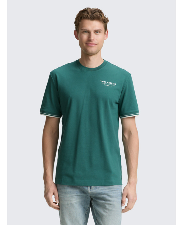 T-shirt met logo-opdruk