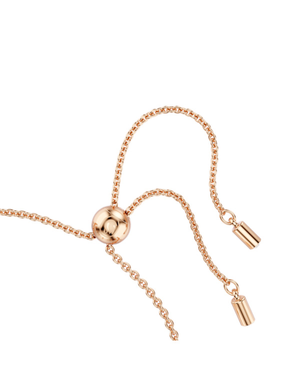 One Soft Bracelet Rose Gold shiny Fancy Morganite White
