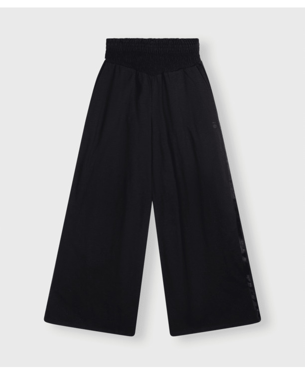 wide leg smock pants