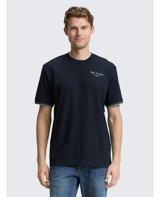 T-shirt met logo-opdruk